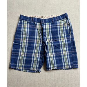 Men's Plaid Shorts - Blue, Green, Pink, White - Bill's Khakis - Waist 32